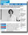 Leadership Lessons: Inez Moore Tenenbaum, Consumer Product Safety Commission