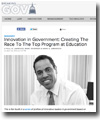 Innovation in Government: Creating the Race to the Top Program at Education